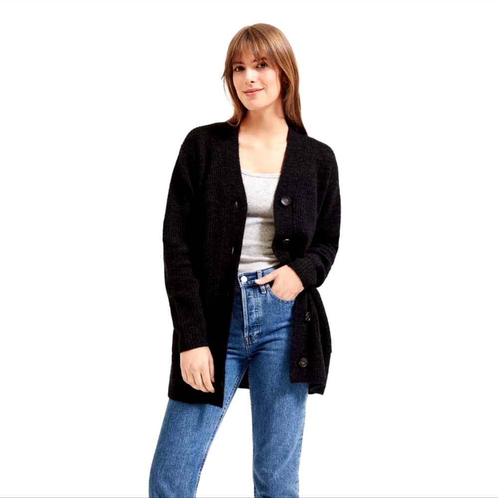 Everlane Oversized Alpaca Cardigan - Picture 3 of 6